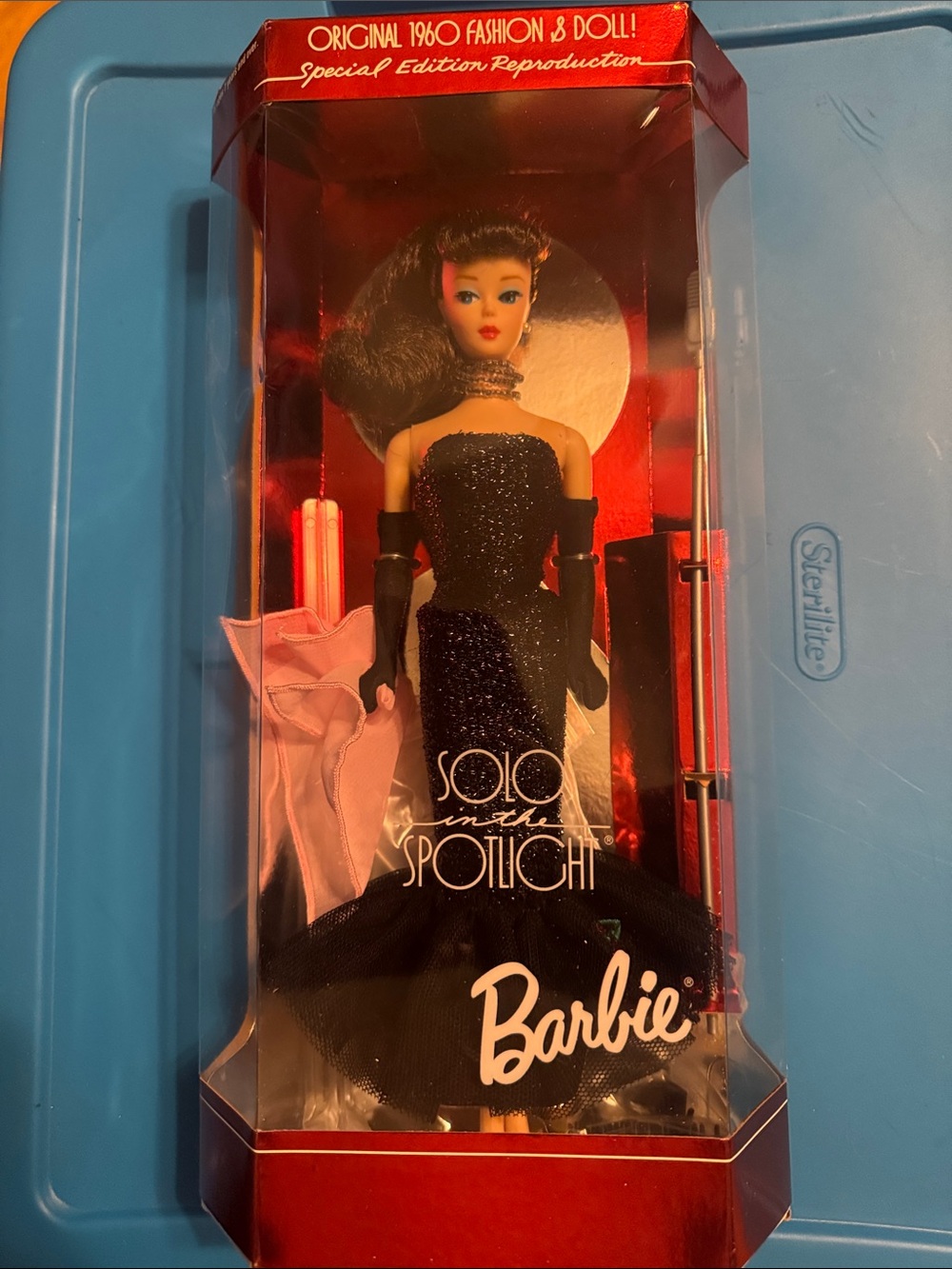 Barbie Solo in the Spotlight Black Gown with Pink Wrap
